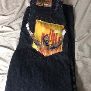 I have a vintage 2000 pair of fubu Muhamid Ali pants